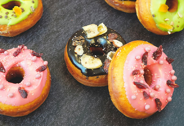 Recette Donuts aux fruits - Brousse & fils