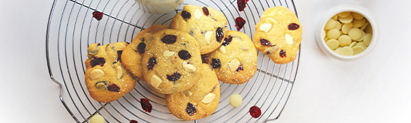 recette cookies cranberries chocolat blanc