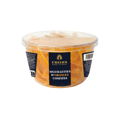 Aiguillettes d'oranges confites 200g