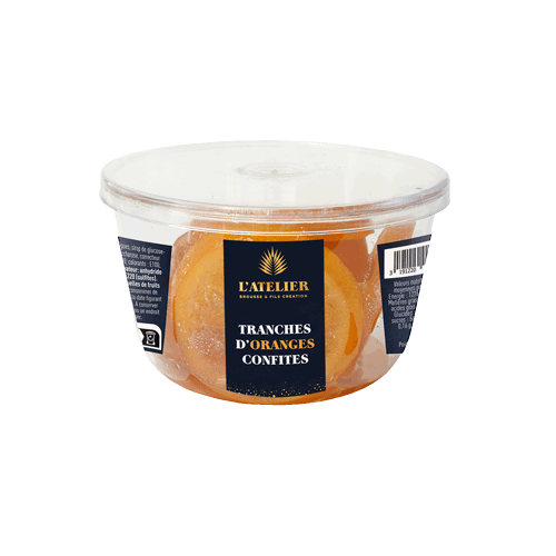 Tranches d'oranges confites 200g