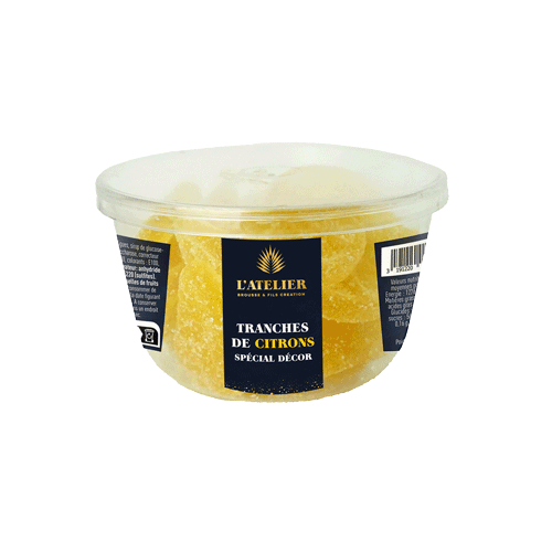 Tranches de citrons d&eacute;cor 200g