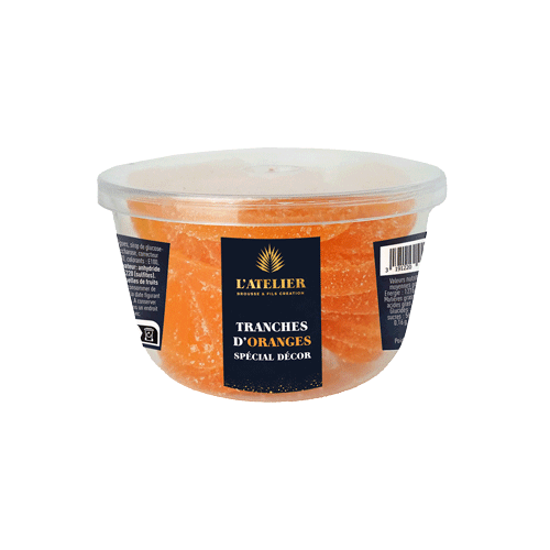 Tranches d'orange d&eacute;cor