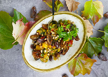 Crumble de légumes de dattes Medjool